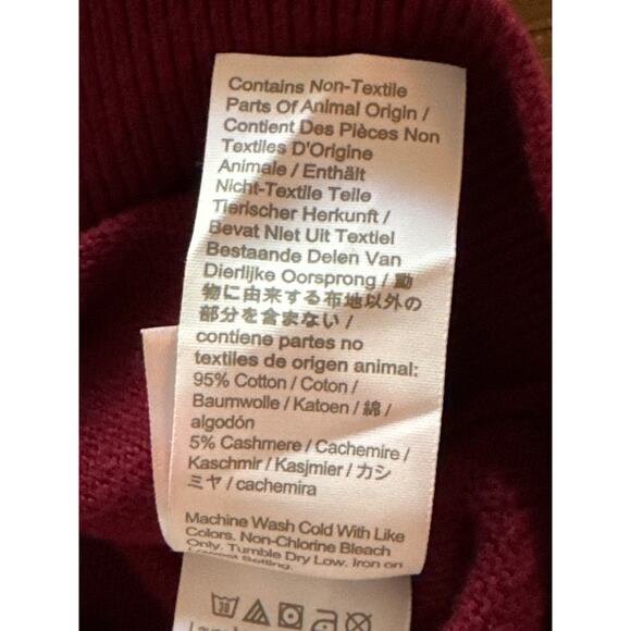 J. Crew Crewcuts Kids Cotton-Cashmere 1/2 Zip Sweater - Picture 5 of 5